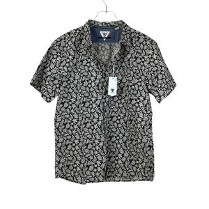 Vissla Alyssum Eco Short Sleeve Button Up Shirt Men’s Size L NWT